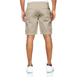 Chino Shorts Herren aus Baumwollmischung Beige
