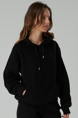 Hoodie Damen - Schwarz