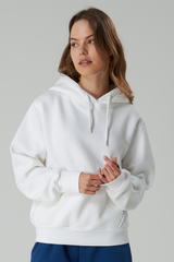 Hoodie Damen - Weiß