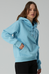 Hoodie Damen - Blau