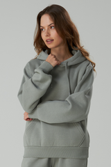Hoodie Damen - Grau