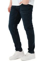Jeans Herren - Slim Fit - Blau/Schwarz