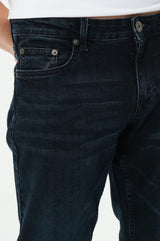 Jeans Herren - Slim Fit - Blau/Schwarz