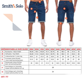 Jeansshorts - Herren - Grau