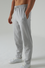 Jogginghose Herren - Gerade Pocket Grau