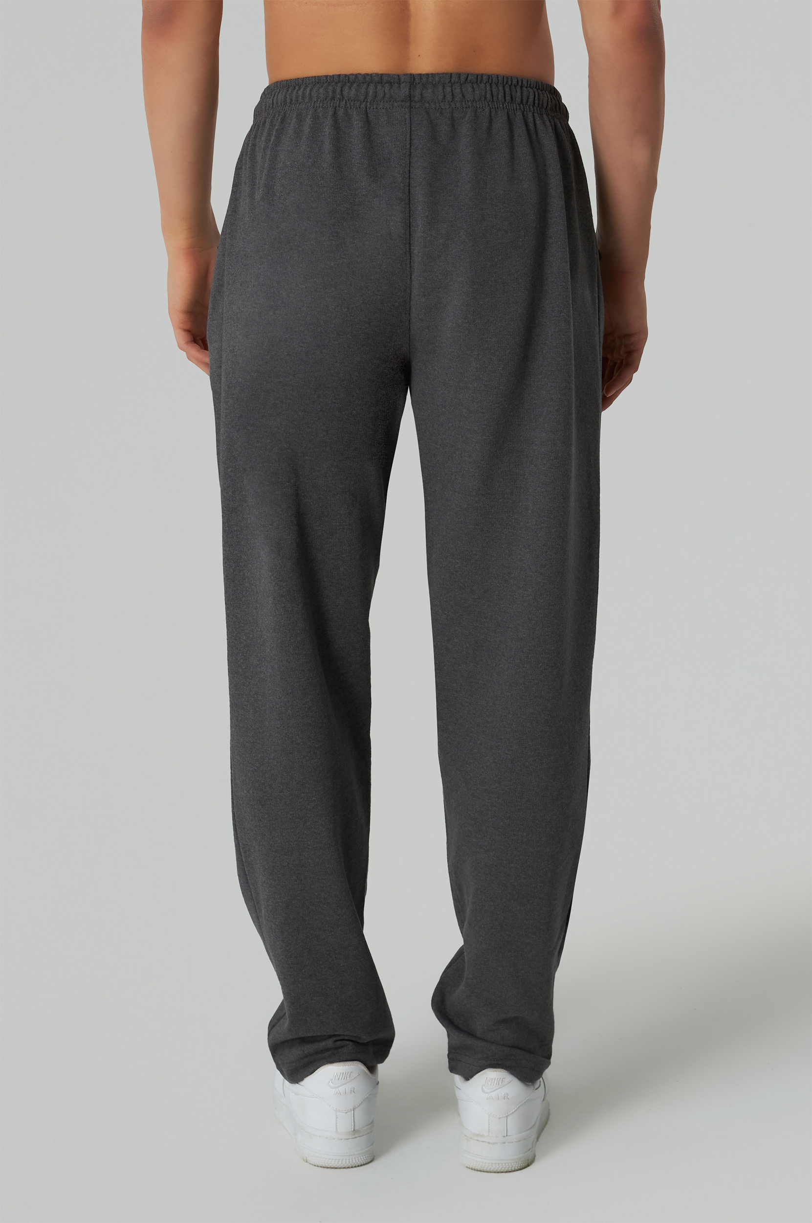 Jogginghose - Mit Reißverschluss - Herren - Anthrazit