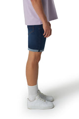 Jeansshorts - Herren - Blau