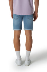 Jeansshorts - Herren - Hellblau