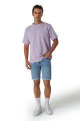 Jeansshorts - Herren - Hellblau