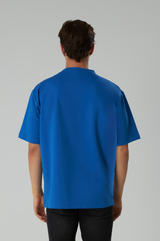 Basic T-Shirt Baumwolle - Herren Navy