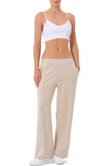 Jogginghose Damen aus Viskose - Beige