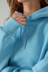 Hoodie Damen - Blau