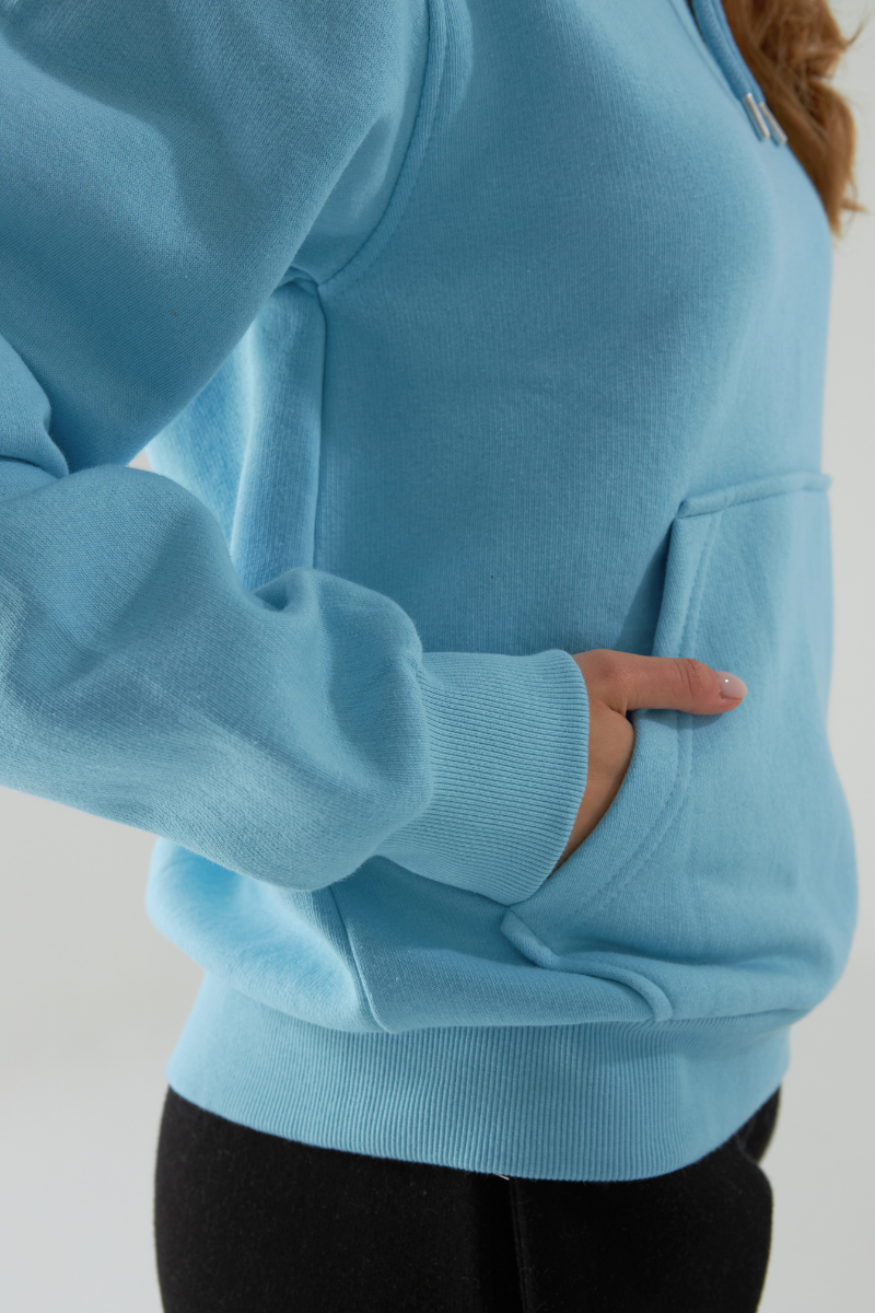Hoodie Damen - Blau