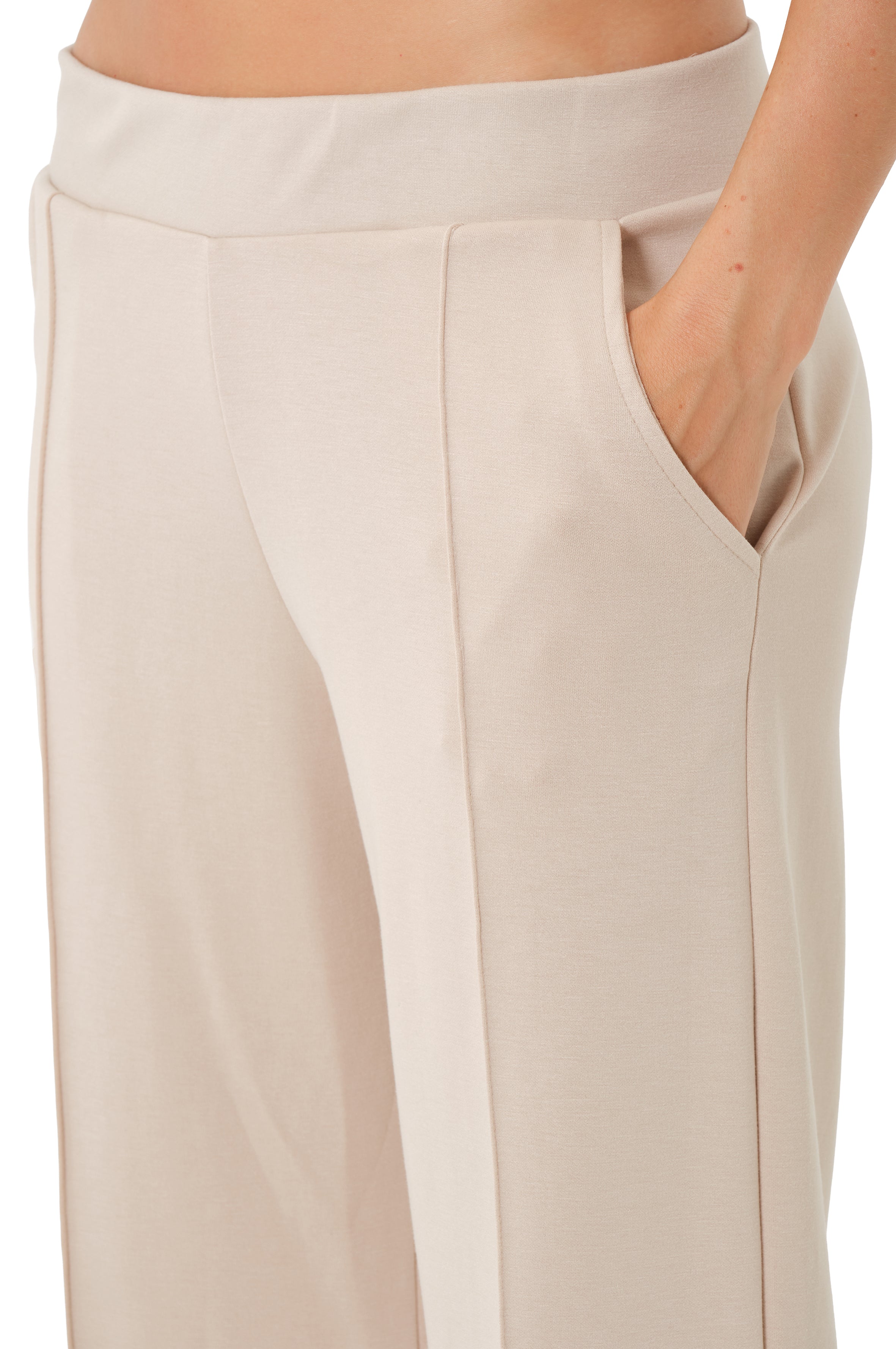 Jogginghose Damen aus Viskose - Beige