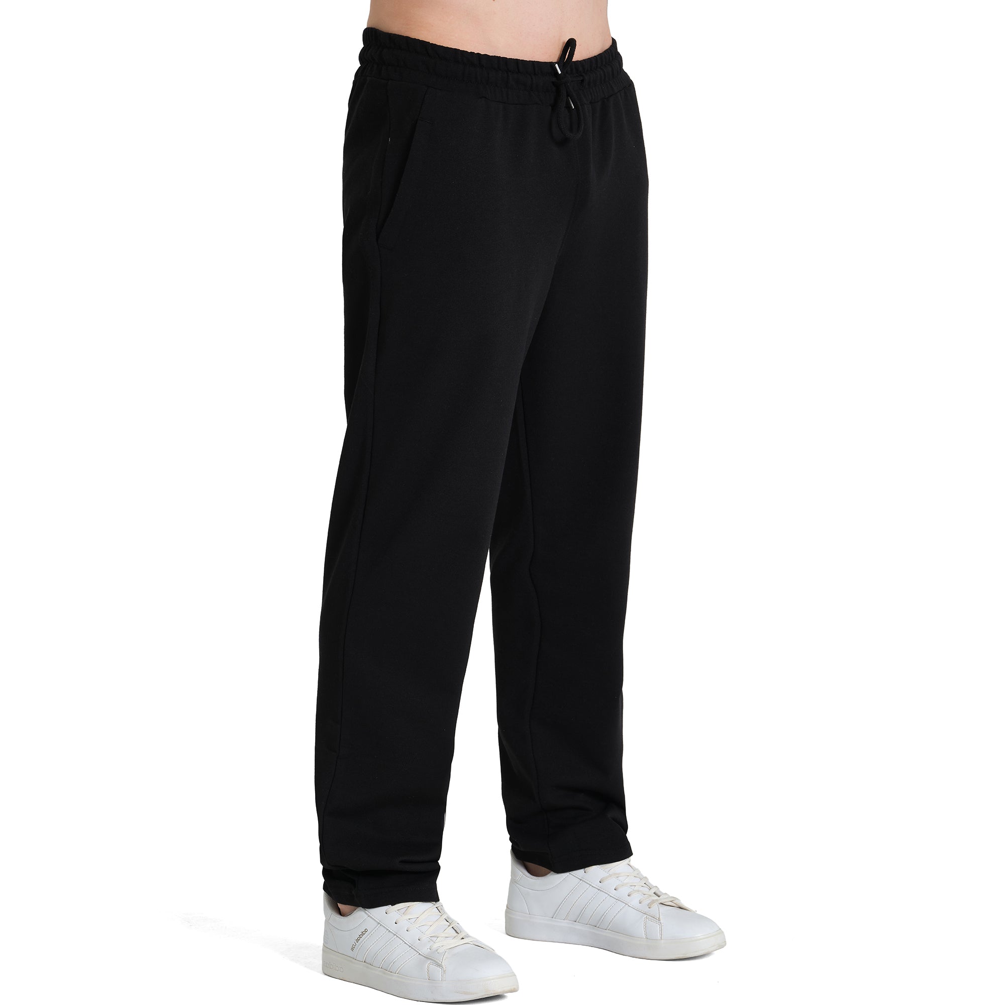 Jogginghose Herren - Relaxed Fit - Schwarz