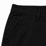 Chino Hosen Herren aus Baumwolle - Schwarz