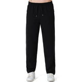 Jogginghose Herren - Relaxed Fit mit Reißverschlusstaschen - Schwarz