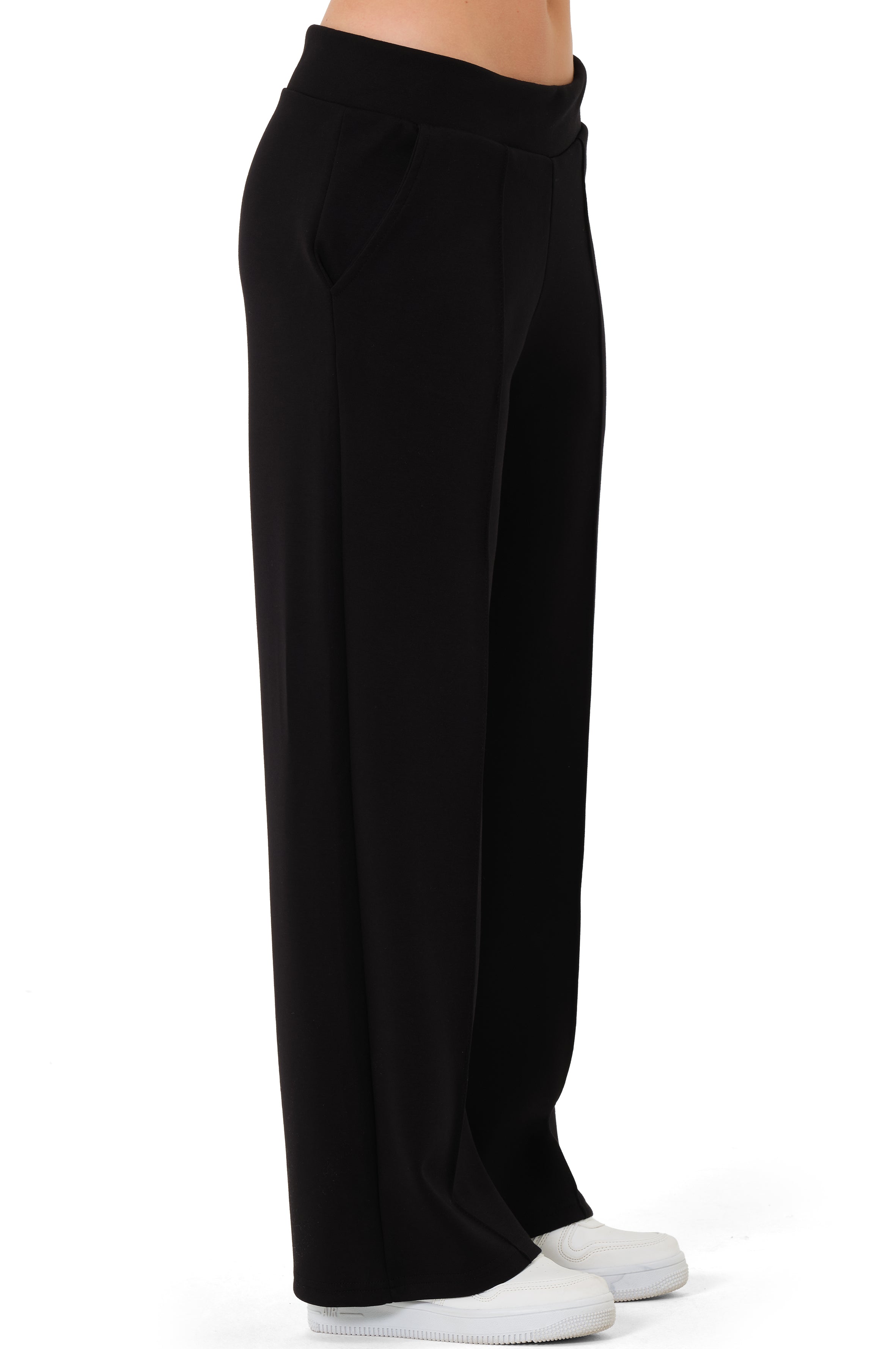 Jogginghose Damen aus Viskose - Schwarz