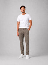 Chino Hosen Herren aus Baumwolle - Khakibraun