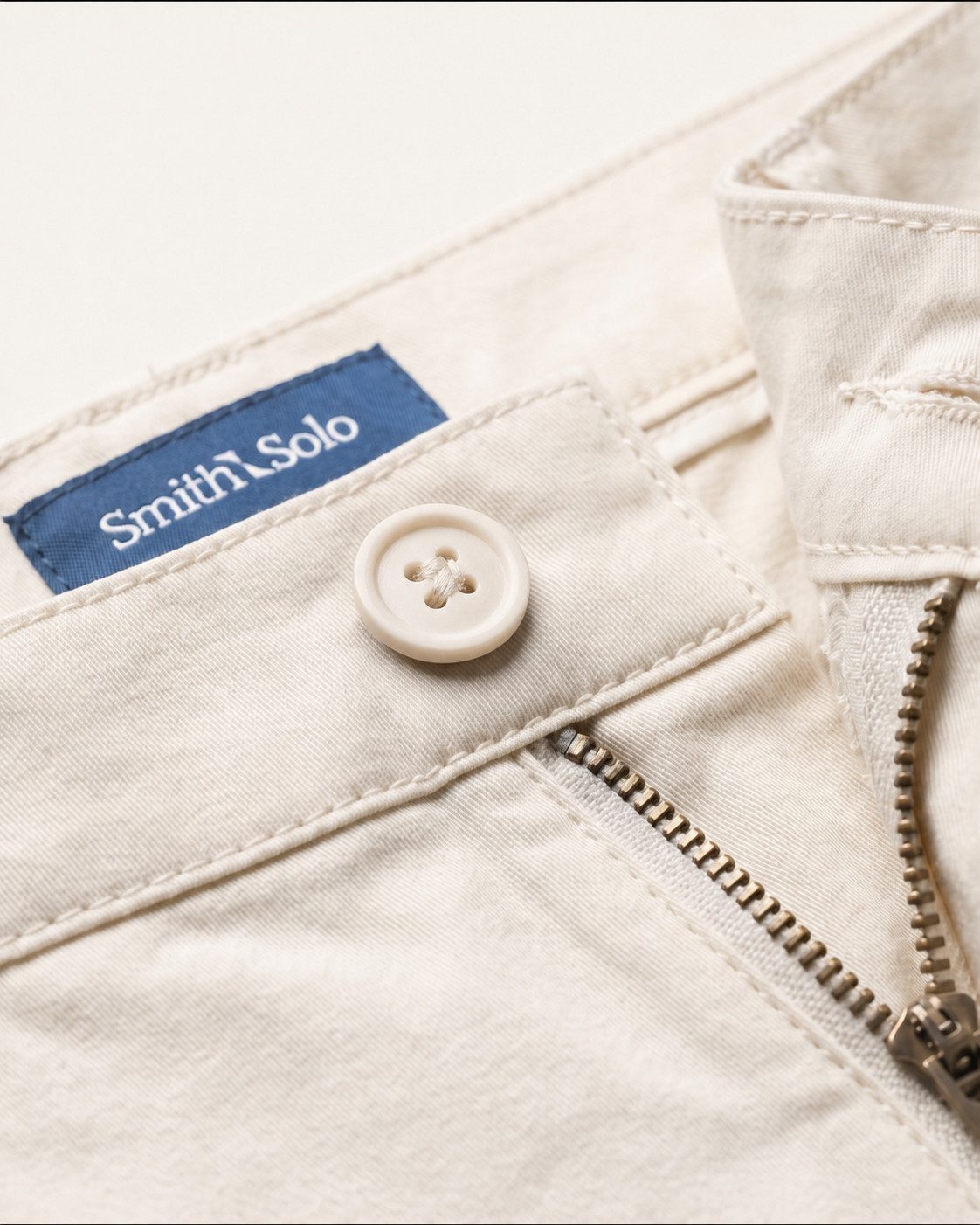 Chino Hosen Herren aus Baumwolle - Sand