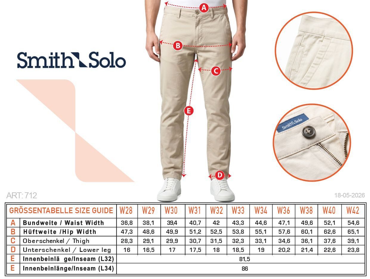 Chino Hosen Herren aus Baumwolle - Navy