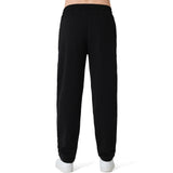 Jogginghose Herren - Relaxed Fit mit Reißverschlusstaschen - Schwarz