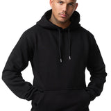 Hoodie men's slim fit hoodie, black