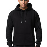 Hoodie men's slim fit hoodie, black