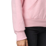 Hoodie women's slim fit hoodie, pink