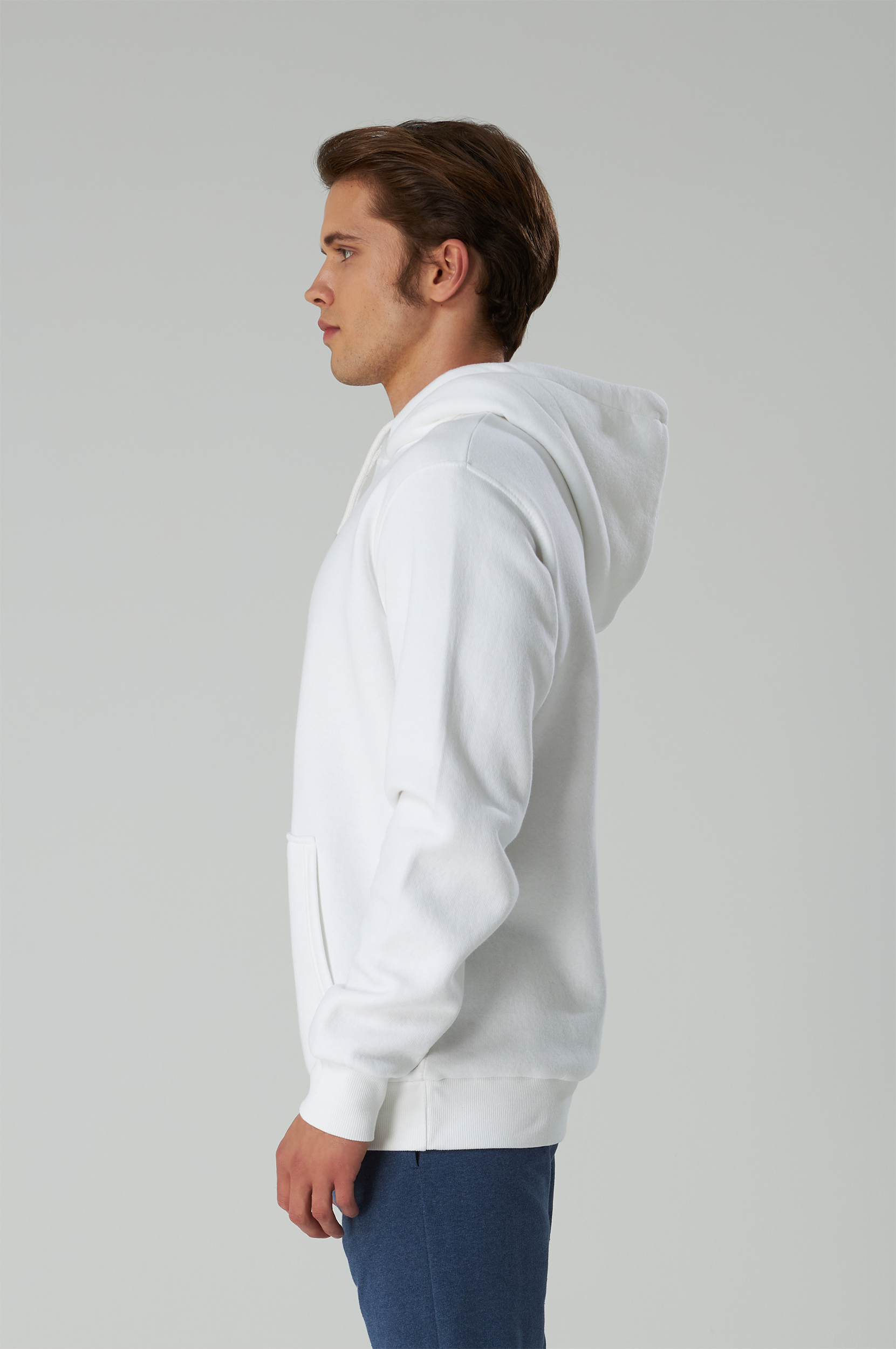 Hoodie Herren - Weiß