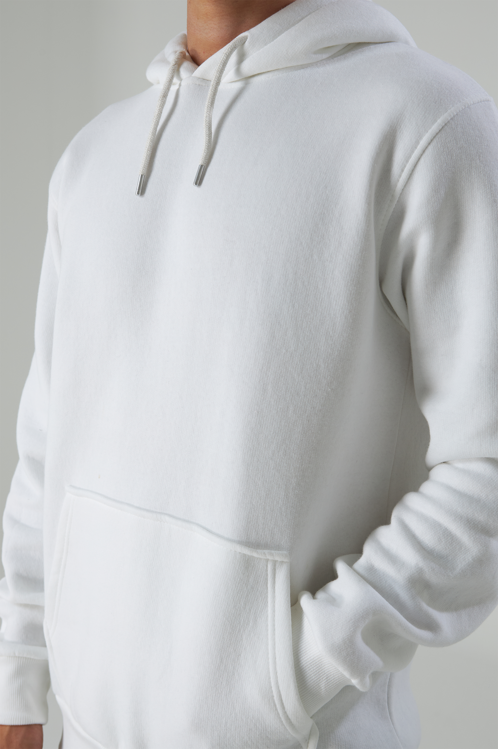 Hoodie Herren - Weiß