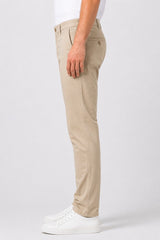 Chino Hosen Herren aus Baumwolle - Sand