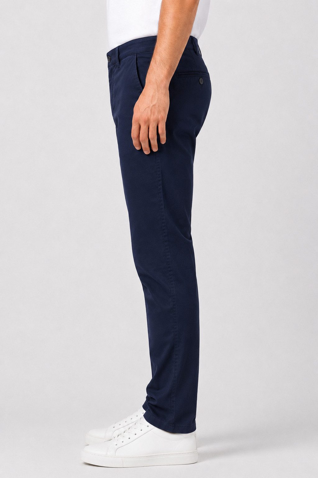 Chino Hosen Herren aus Baumwolle - Navy